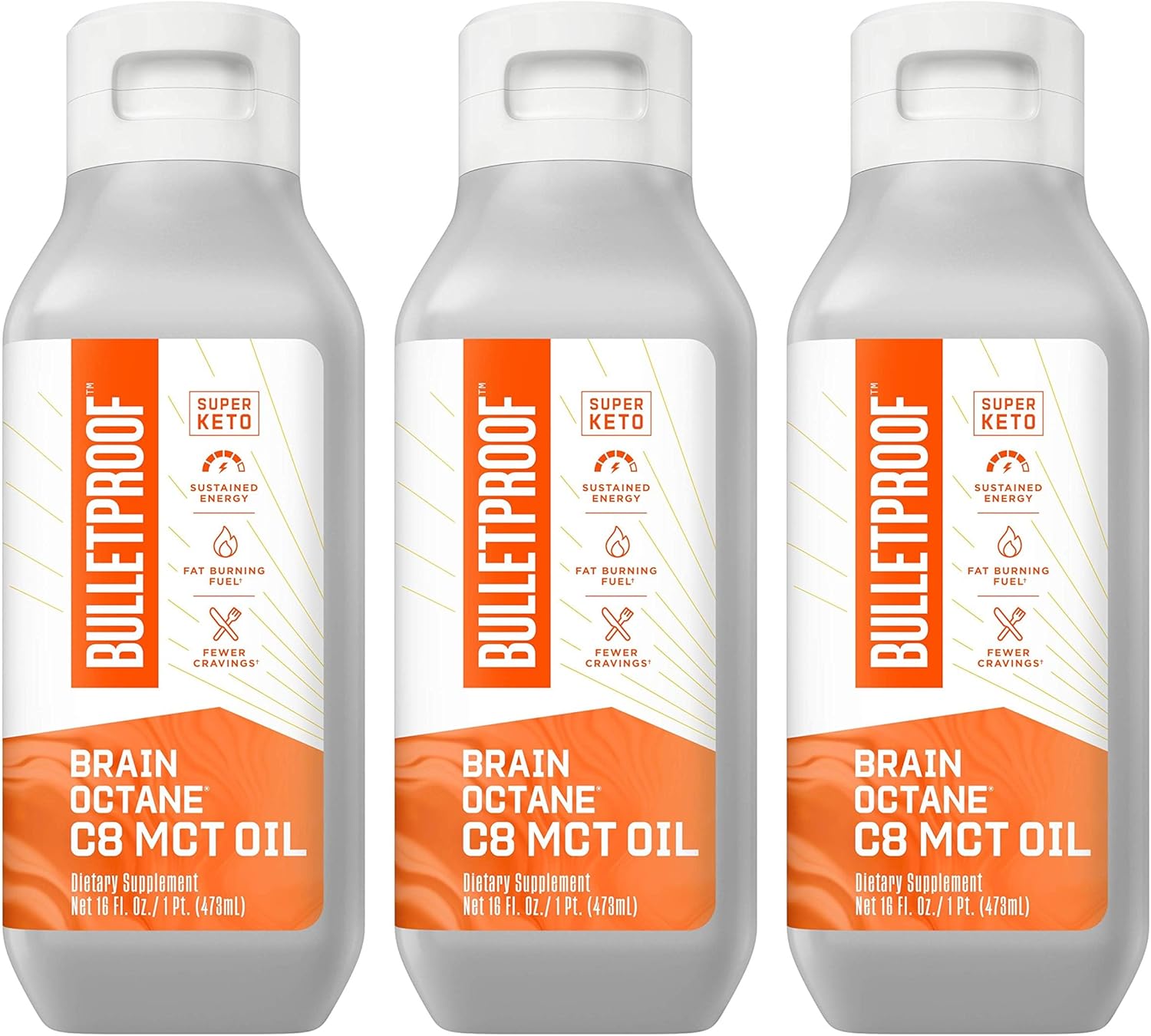 Bulletproof Brain Octane C8 MCT Oil