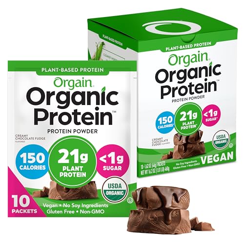 Orgain Organic Vegan Protein Powder (travel packs)