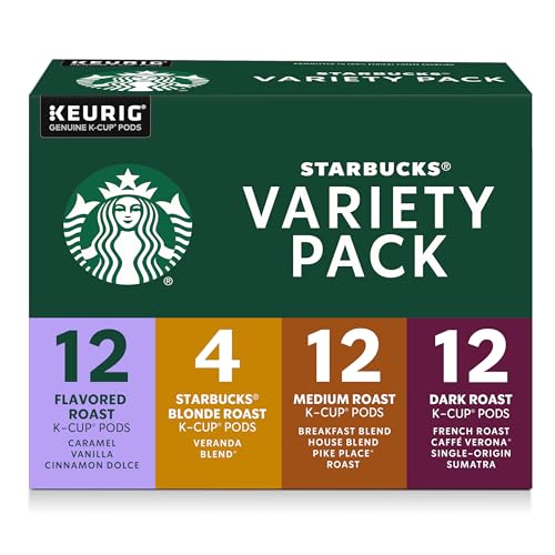 Starbucks Variety Pack (Light/Med/Dark & Flavors)