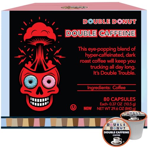 Double Donut Double Caffeine Pods
