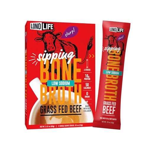 LonoLife Low Sodium Beef Broth