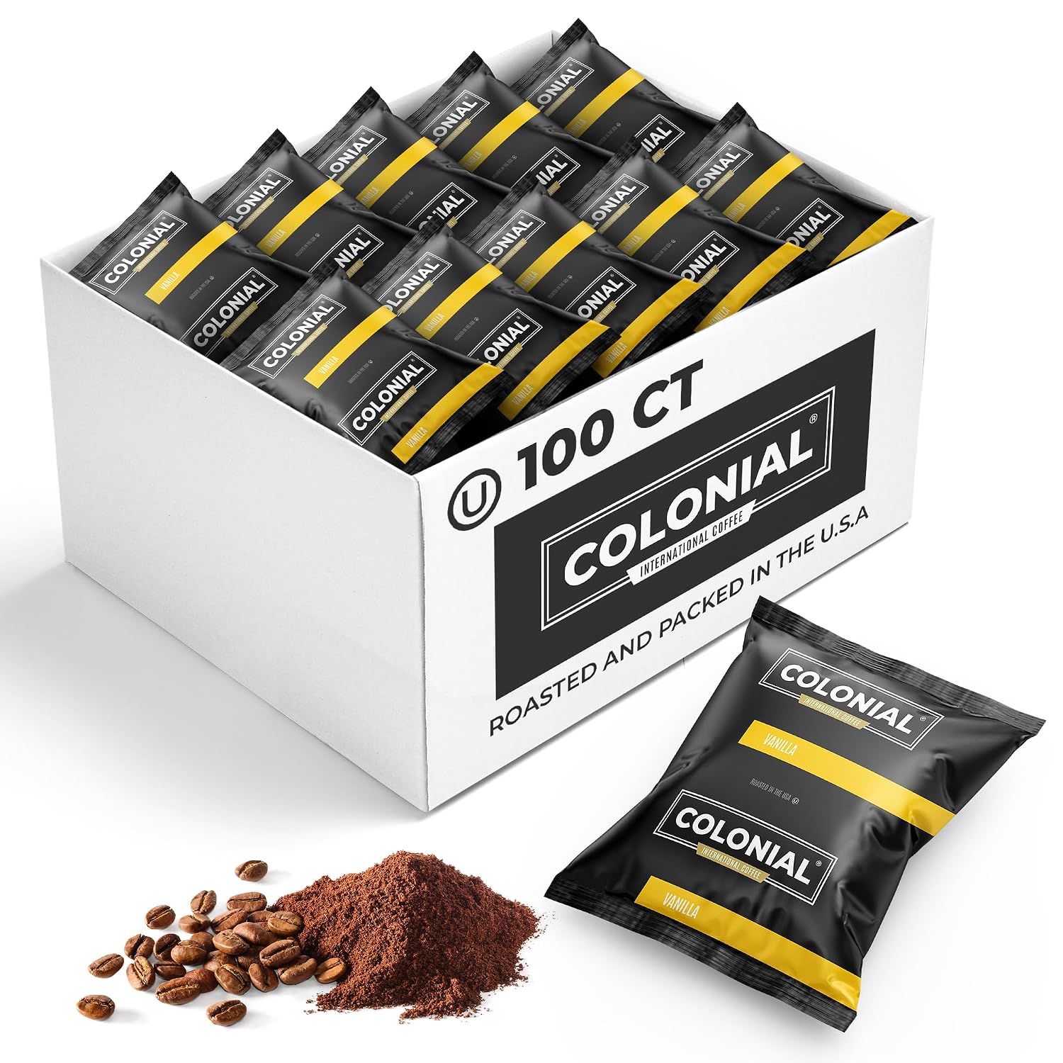 Colonial Coffee Vanilla Frac Packs