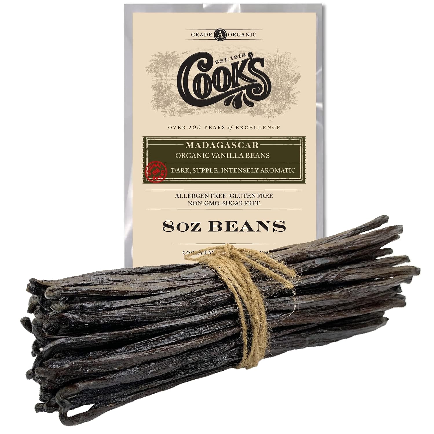 COOK'S Madagascar Vanilla Beans