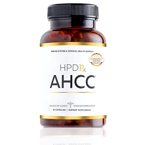 Premium AHCC & Shiitake Mushroom 1100 mg per Serving Supplement, Natural Immunity Booster, Maintains Natural Killer Cell Activity | AHCC is Proven in 30+ Studies | 30-Day Supply, 1-Pack
