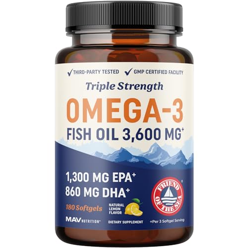 MAV NUTRITION Triple Strength Fish Oil