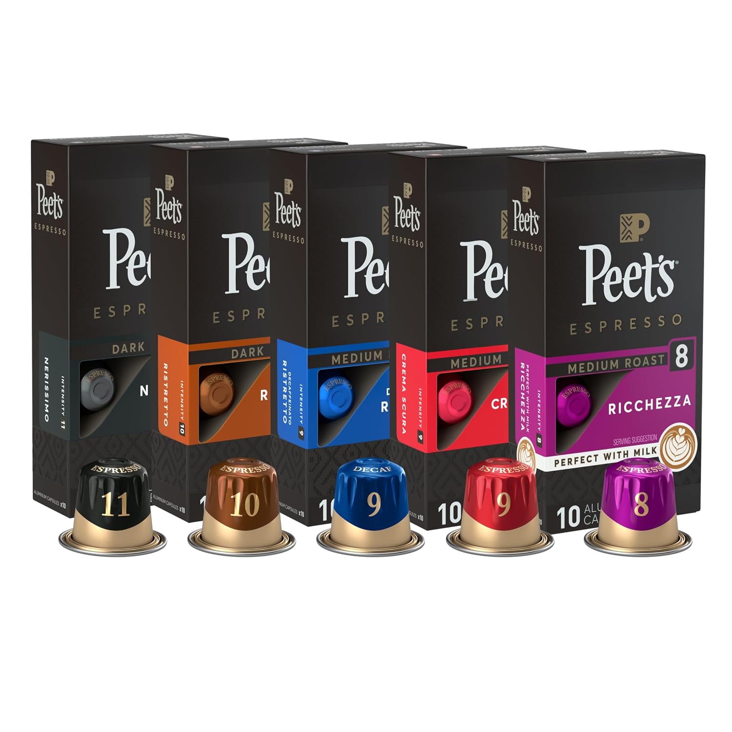 Peet's Espresso Capsules Variety Pack