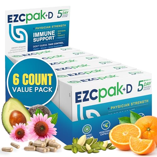EZC Pak 5-Day Immune System Booster (Pack of 6)