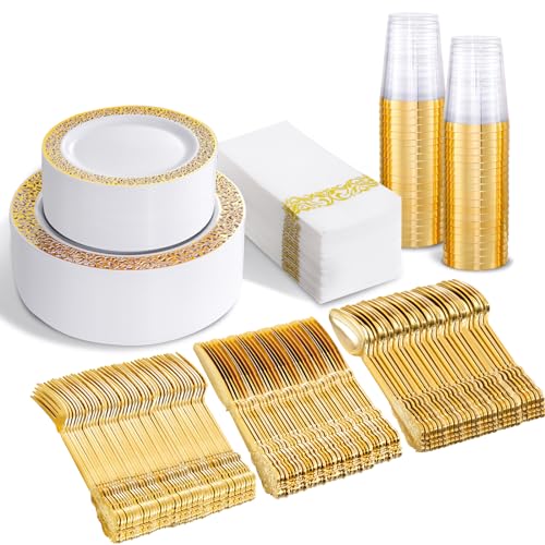 bUCLA Gold Dinnerware Set