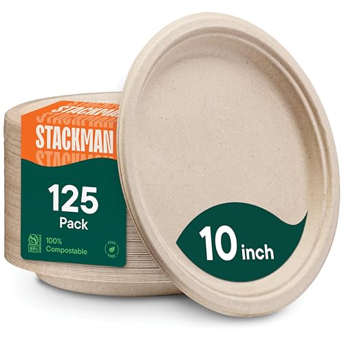 Stack Man Paper Plates