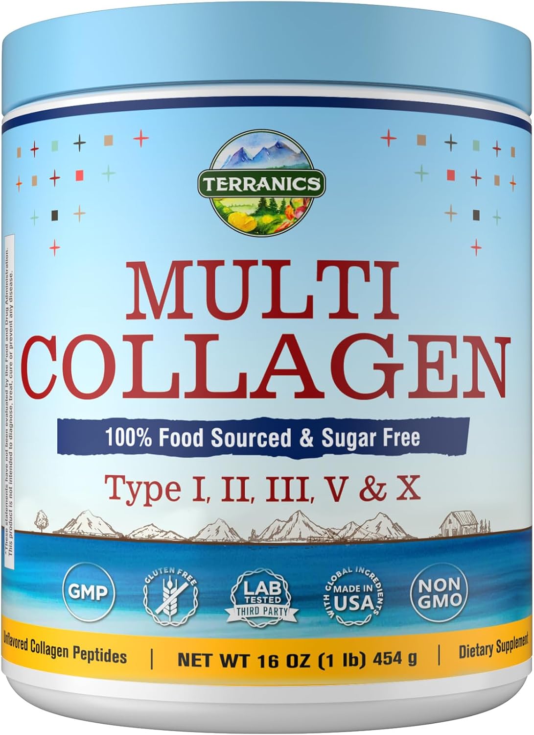 Terranics Multi Collagen Powder
