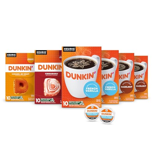 Dunkin' Mixed Flavor Variety Pack, 60 Pods