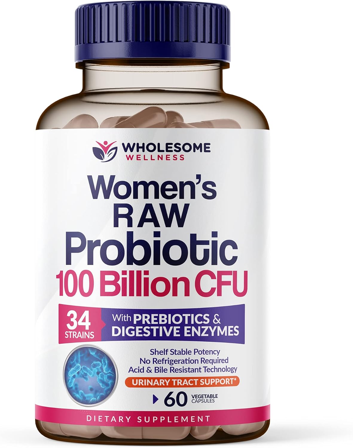 Wholesome Wellness Dr. Formulated Raw Probiotics