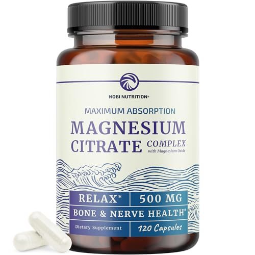 Nobi Nutrition Magnesium Citrate 500 MG