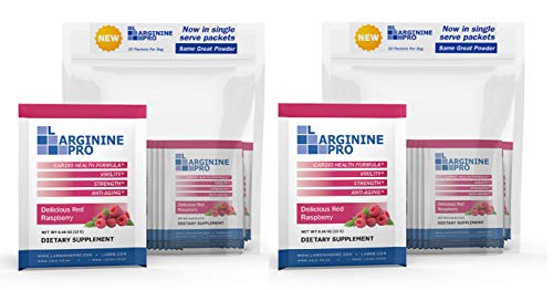 L-ARGININE PRO 5,500mg Packets (Raspberry)