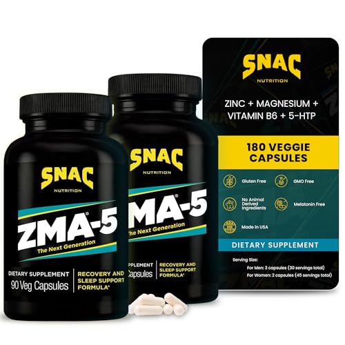 SNAC ZMA-5 Sleep Aid Supplement