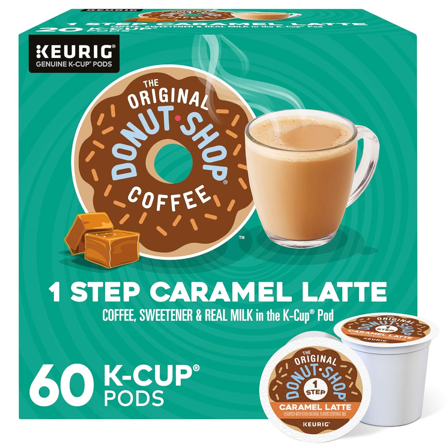 The Original Donut Shop Caramel Latte