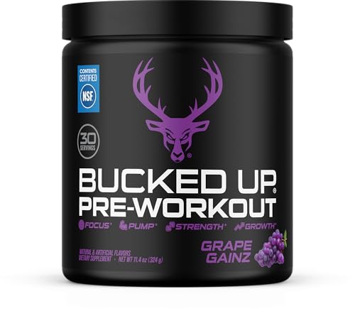 Bucked Up Pre Workout (Grape)
