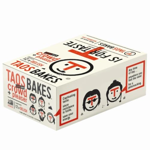Taos Bakes - Variety Pack - Breakfast Bars - High Protein and High Fiber packed Granola Bars - Gluten Free & Non-GMO - Healthy Snacks for Adults & Kids  Trail Mix Bars - 12 Pack, 1.8oz ea