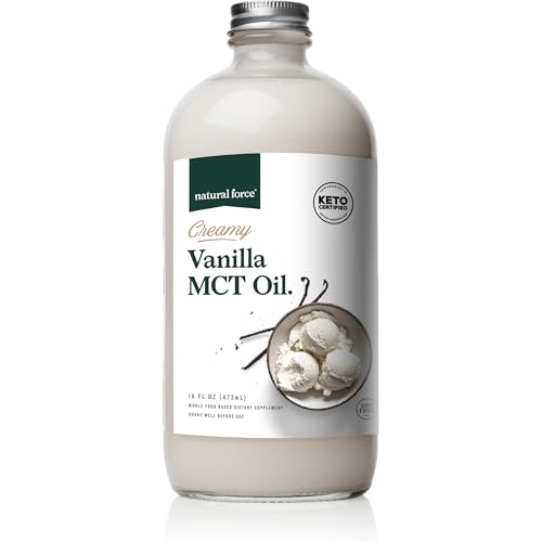 Natural Force Creamy Vanilla MCT Oil