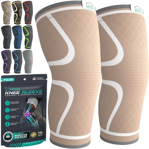 Modvel Compression Knee Brace - 2 Pack
