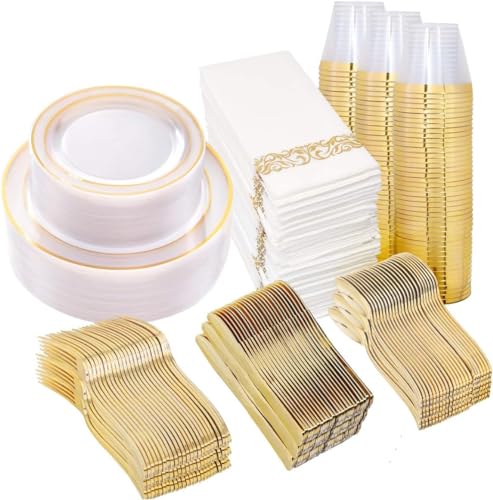 I00000 Clear Gold 350-Piece Set