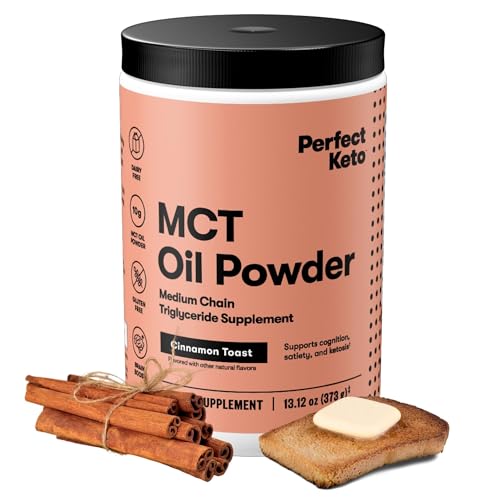 Perfect Keto 7g MCT Oil Powder (Cinnamon Toast)