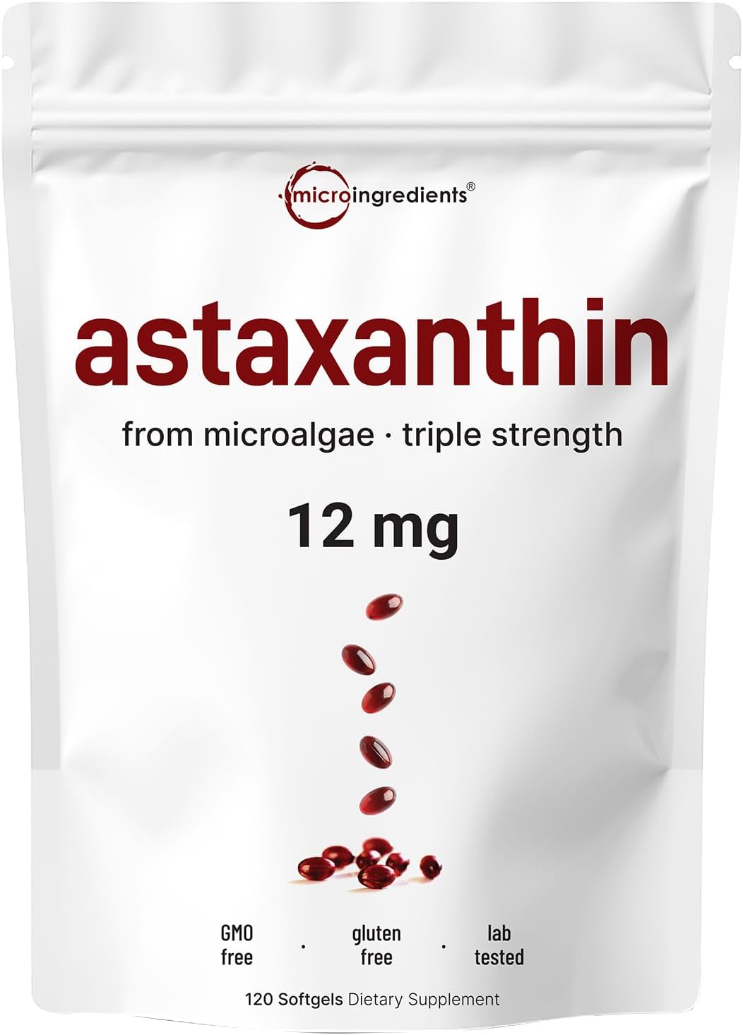 Astaxanthin 12mg Softgels