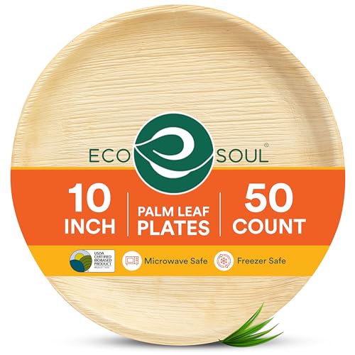 ECO SOUL Palm Leaf Plates