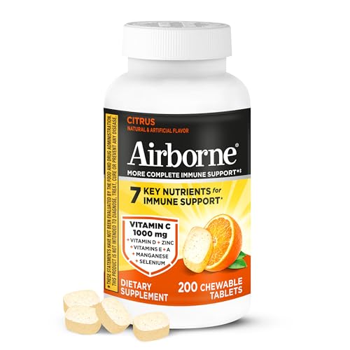 Airborne Vitamin C with D & Zinc