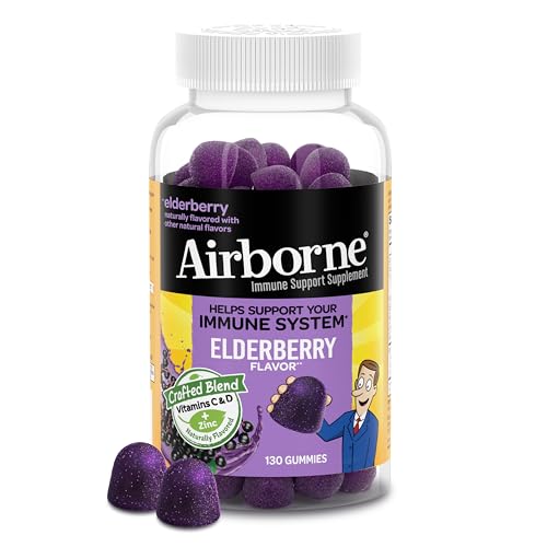 Airborne Elderberry + Zinc & Vitamin C Gummies