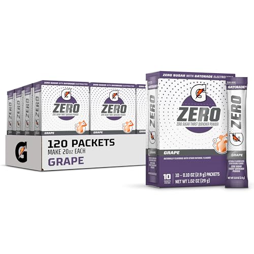 Gatorade G Zero Packets (Grape)