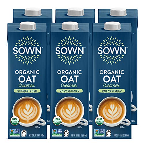 SOWN Unsweetened Organic Oat Creamer
