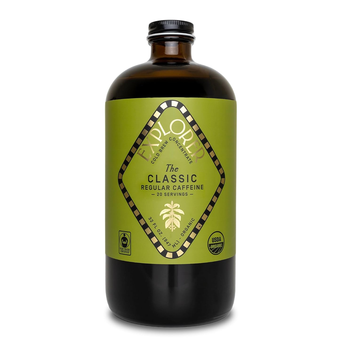 Explorer Cold Brew Organic Liquid Coffee Concentrate