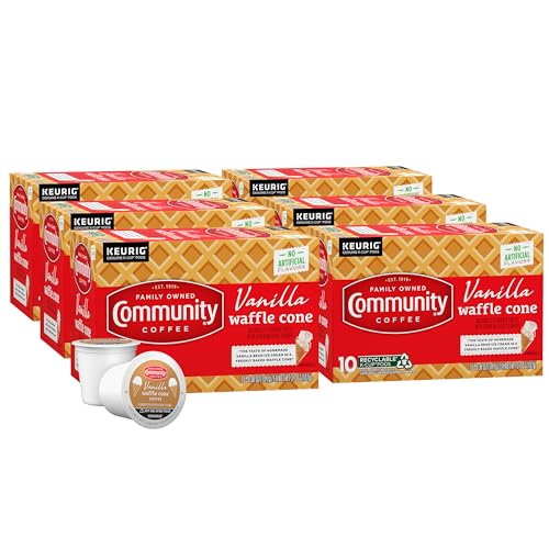 Community Coffee Vanilla Waffle Cone