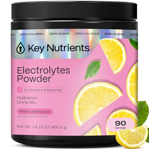 KEY NUTRIENTS Pink Lemonade Powder