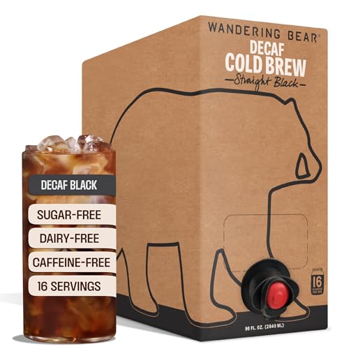 Wandering Bear Decaf Cold Brew On Tap (96oz)
