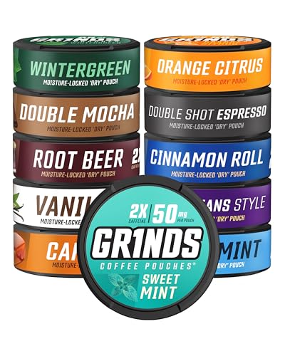 Grinds Coffee Pouches 11-Flavor Pack