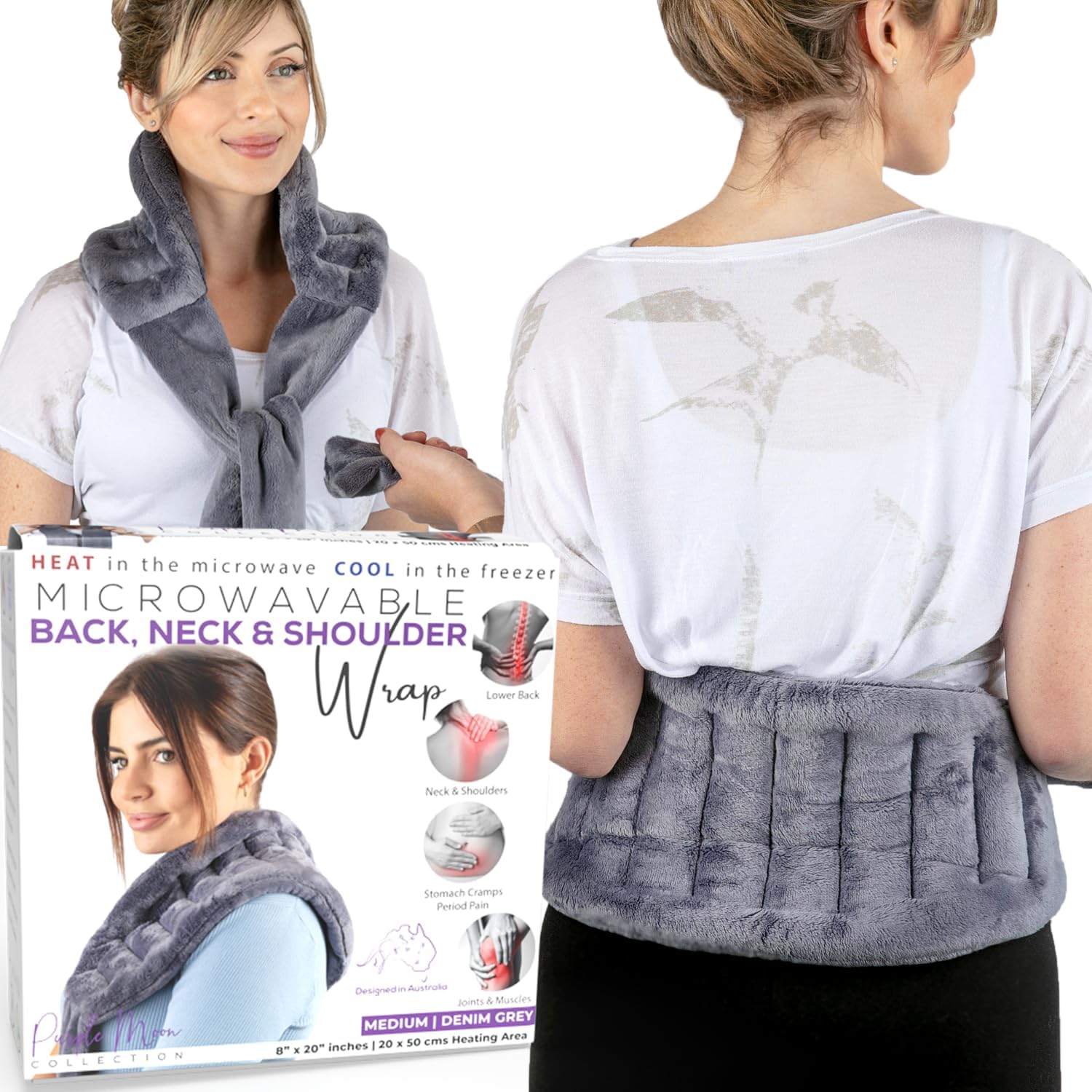 Purple Moon Collection Microwavable Pad
