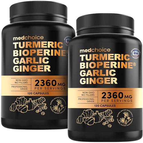 MEDCHOICE 4-in-1 Turmeric & Garlic