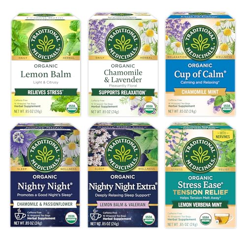 Traditional Medicinals Organic Herbal Tea Variety Pack