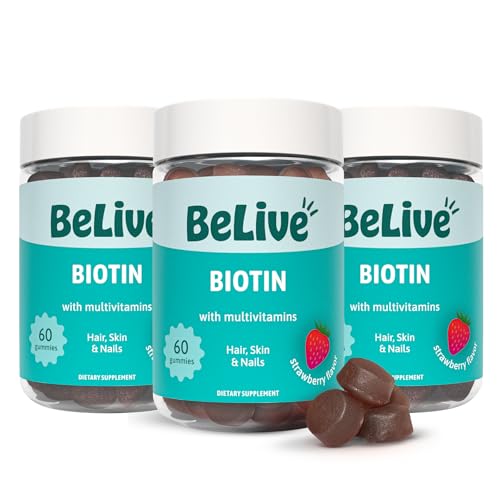 BeLive Biotin Gummies - Strawberry