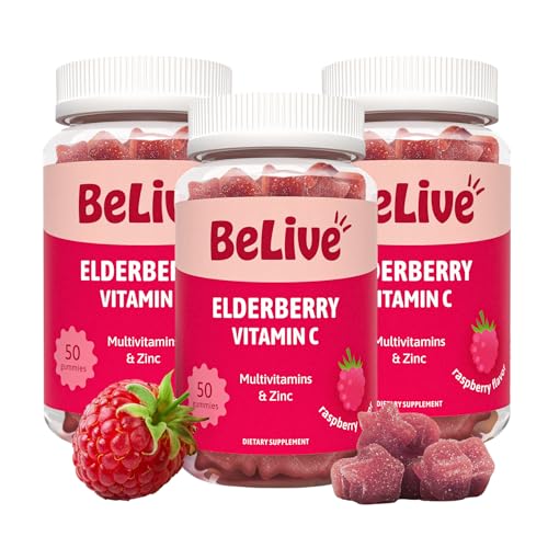 BeLive Elderberry Gummies