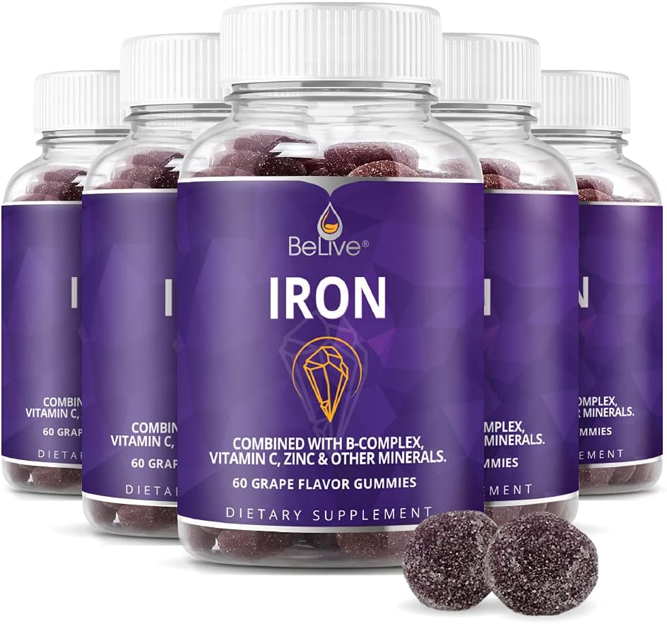 BeLive Iron Gummies