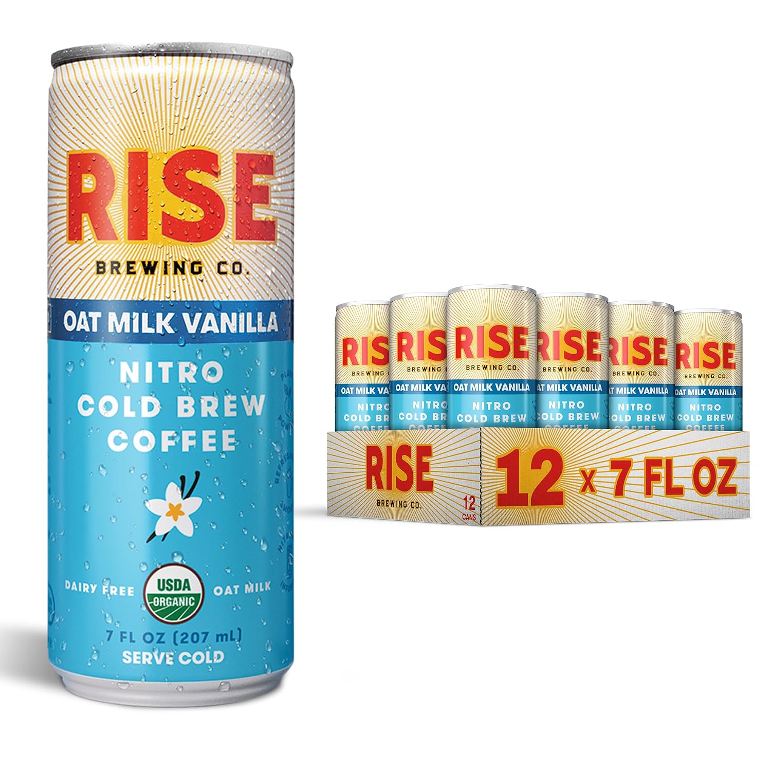RISE Vanilla Oat Milk Nitro Cold Brew
