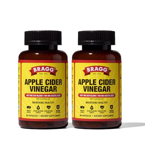 Bragg ACV Capsules w/ Vitamin D & Zinc