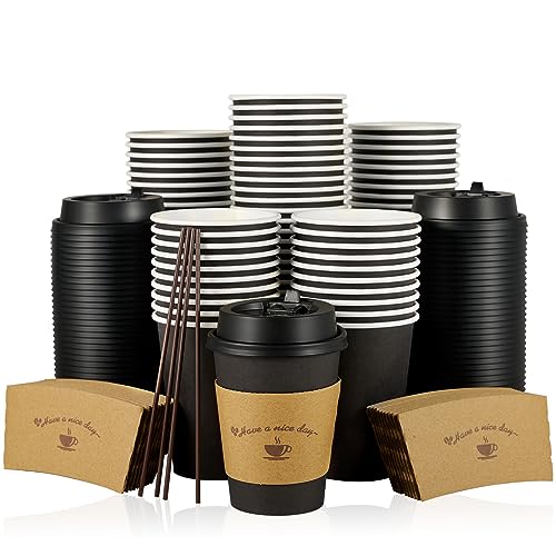 LITOPAK 12 oz Coffee Cups