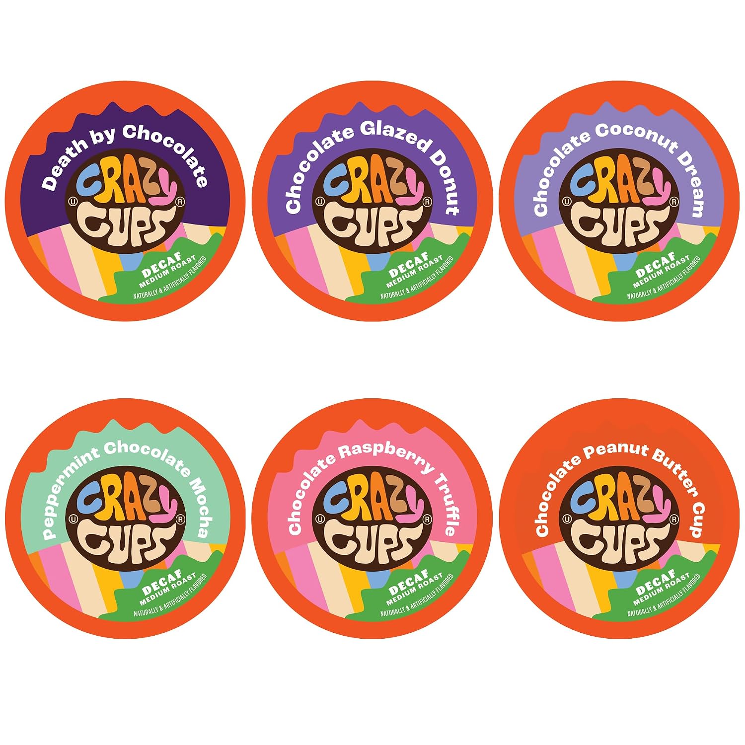 Crazy Cups Chocolate Variety (72 ct)