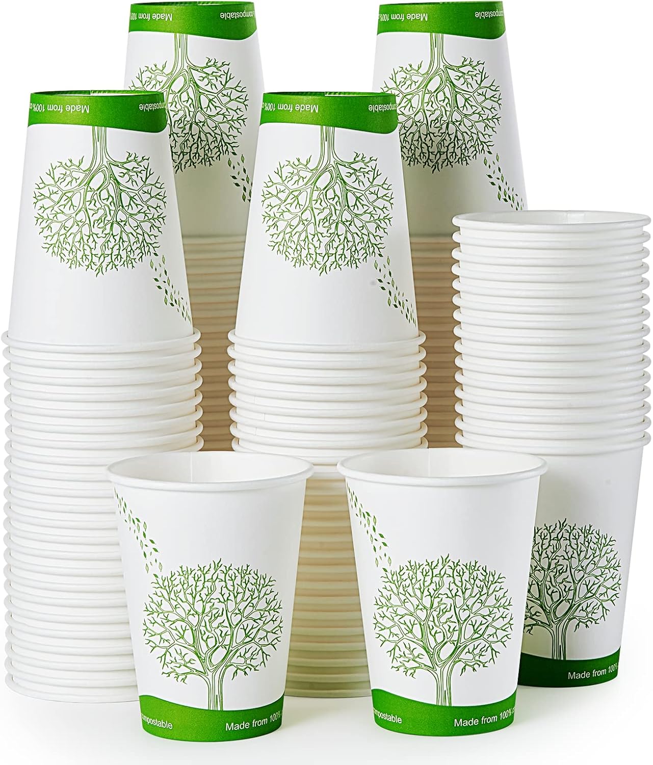 ECOLipak 12oz PLA-Lined Cups