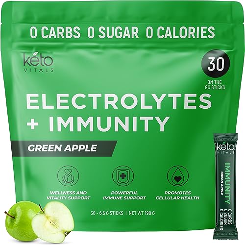 Keto Vitals Immunity Sugar Free Electrolytes