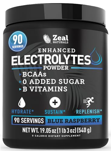 Zeal Naturals Electrolyte Powder (Blue Raspberry)